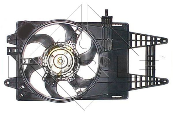 NRF Вентилятор, охлаждение двигателя 47244