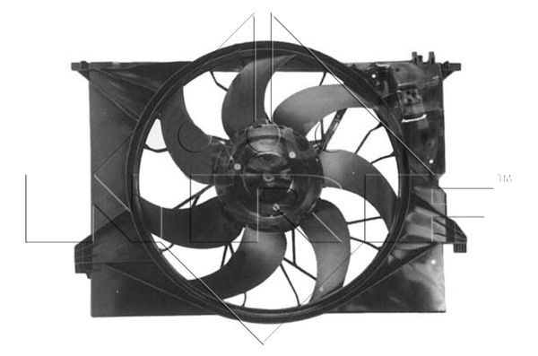 NRF Ventilaator,mootorijahutus 47298