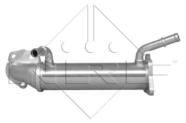 NRF Radiaator,heitgaaside tagasijooks 48355