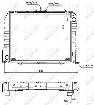 NRF Radiaator,mootorijahutus 513962