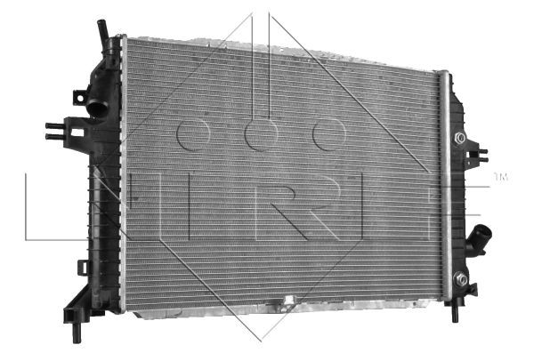 NRF Radiaator,mootorijahutus 53082
