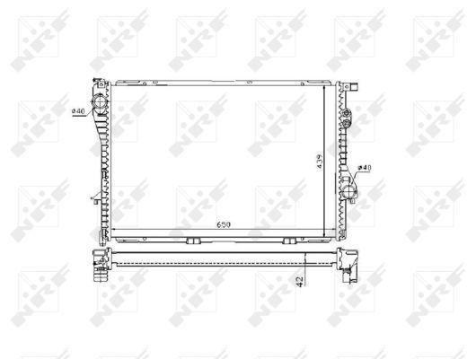 NRF Radiaator, käivitusaku 53721