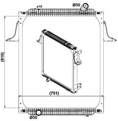 NRF Radiaator,mootorijahutus 569563