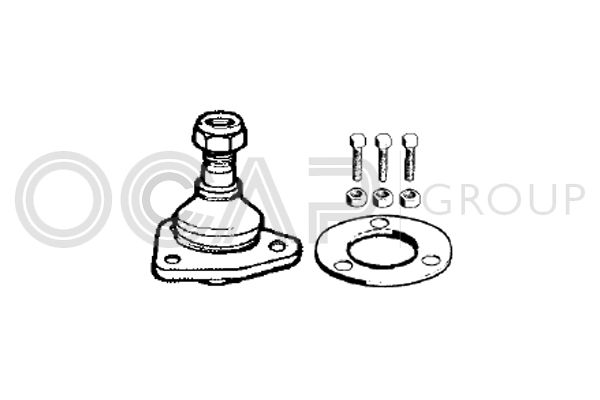 OCAP Шарнир независимой подвески / поворотного рычага 0400263