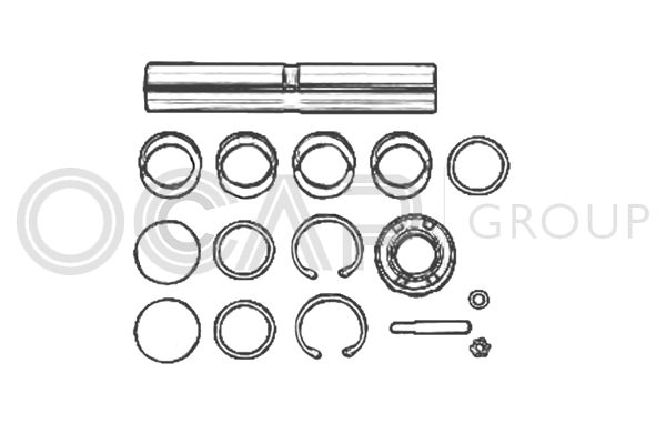 OCAP Ремкомплект, шкворень поворотного кулака 0927420