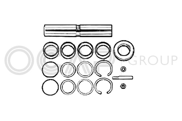 OCAP Ремкомплект, шкворень поворотного кулака 0927424