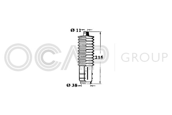 OCAP Пыльник, рулевое управление 1211265