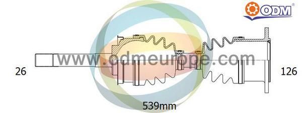 ODM-MULTIPARTS Veovõll 18-001540