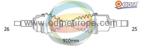 ODM-MULTIPARTS Veovõll 18-041150