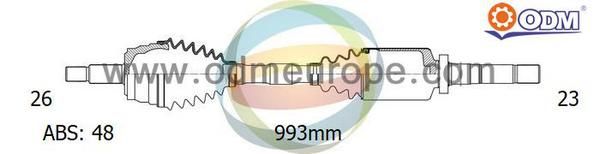 ODM-MULTIPARTS Veovõll 18-092311