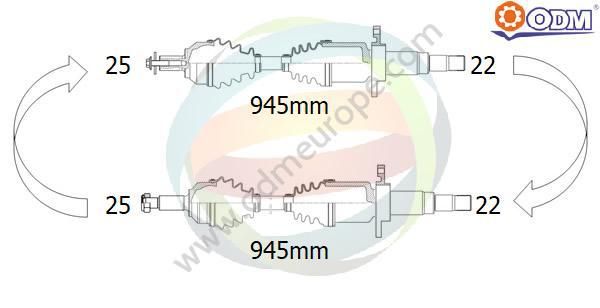 ODM-MULTIPARTS Veovõll 18-142110