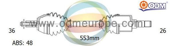 ODM-MULTIPARTS Veovõll 18-151141