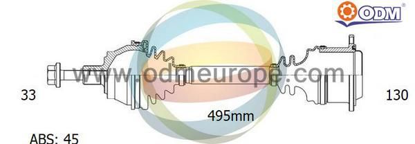 ODM-MULTIPARTS Veovõll 18-211701