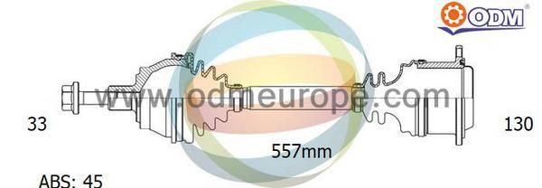 ODM-MULTIPARTS Veovõll 18-212631