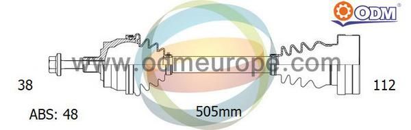 ODM-MULTIPARTS Veovõll 18-213091