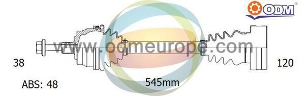 ODM-MULTIPARTS Veovõll 18-213221