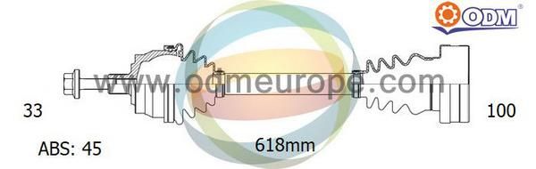 ODM-MULTIPARTS Veovõll 18-213231