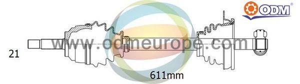 ODM-MULTIPARTS Veovõll 18-291140