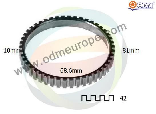 ODM-MULTIPARTS Andur,ABS 26-140005