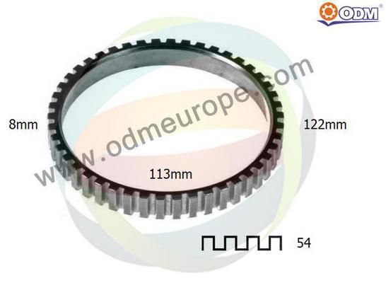 ODM-MULTIPARTS Andur,ABS 26-160003