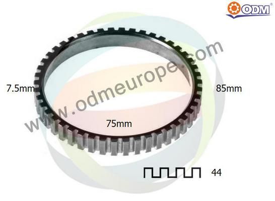 ODM-MULTIPARTS Зубчатый диск импульсного датчика, противобл. устр 26-290003