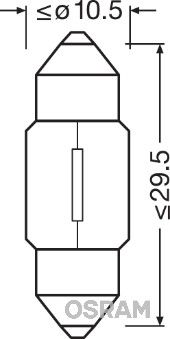 OSRAM Hõõgpirn,lugemisvalgus 6438