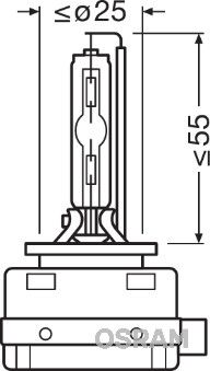 OSRAM Лампа накаливания, противотуманная фара 66140ULT-HCB