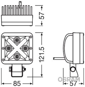 OSRAM Фара рабочего освещения LEDDL101-SP