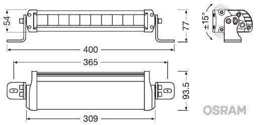 OSRAM Фара дальнего света LEDDL103-CB