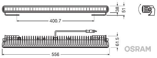 OSRAM Фара дальнего света LEDDL107-SP