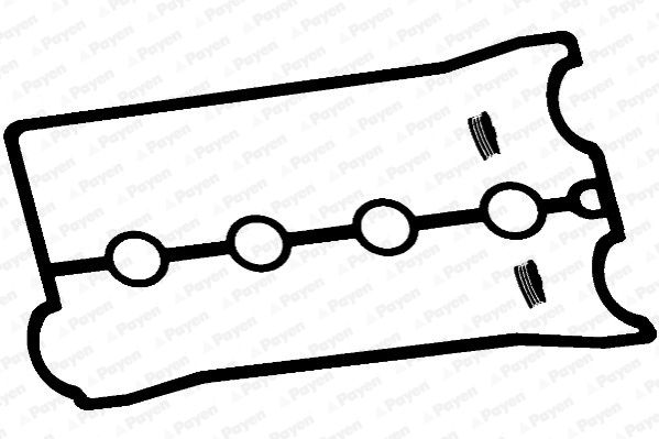 PAYEN Комплект прокладок, крышка головки цилиндра HM5226