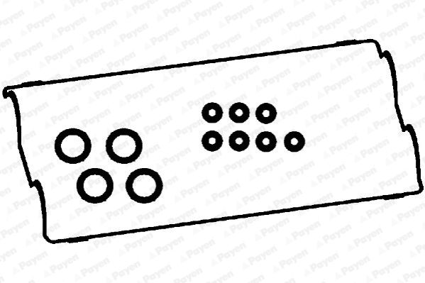 PAYEN Комплект прокладок, крышка головки цилиндра HM5246