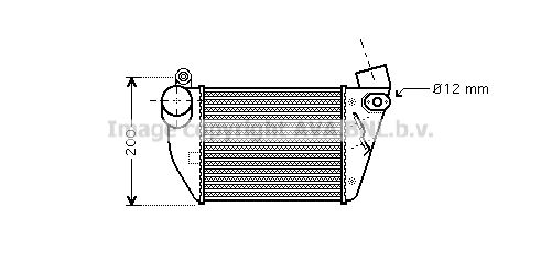PRASCO Kompressoriõhu radiaator AI4224