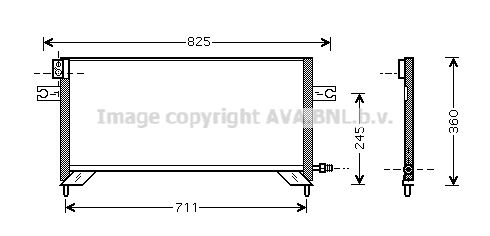 PRASCO Kondensaator,kliimaseade DN5204