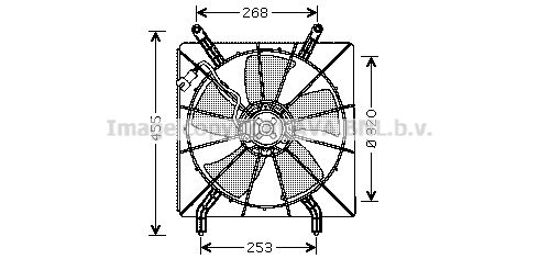 PRASCO Ventilaator,mootorijahutus HD7519