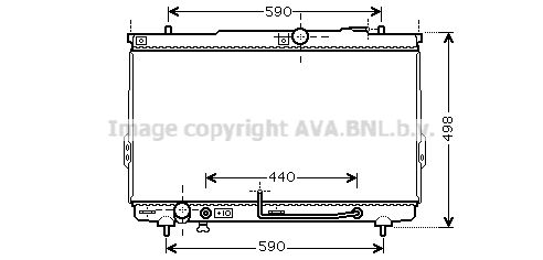 PRASCO Radiaator,mootorijahutus HY2112