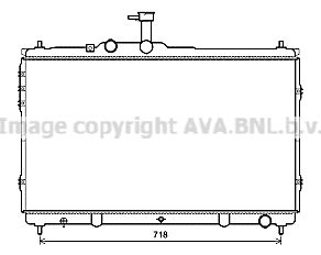 PRASCO Radiaator,mootorijahutus HY2392