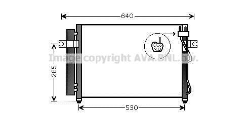 PRASCO Kondensaator,kliimaseade HY5195D