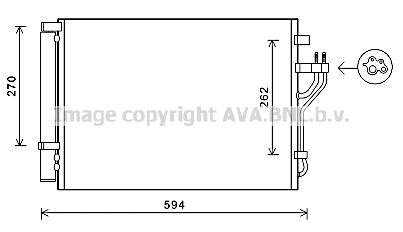 PRASCO Kondensaator,kliimaseade HY5280D