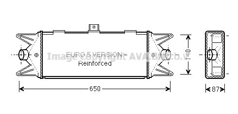 PRASCO Kompressoriõhu radiaator IV4099