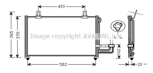 PRASCO Kondensaator,kliimaseade KA5013