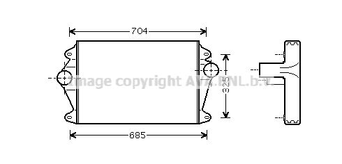 PRASCO Интеркулер MN4037