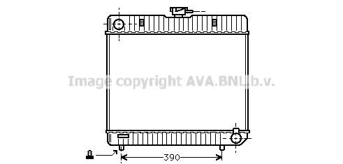 PRASCO Radiaator,mootorijahutus MS2042