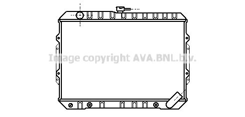 PRASCO Radiaator,mootorijahutus MT2050