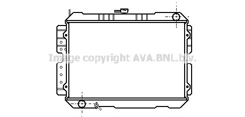 PRASCO Radiaator,mootorijahutus MZ2022