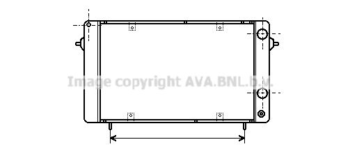 PRASCO Radiaator,mootorijahutus RT2050