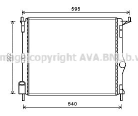 PRASCO Radiaator,mootorijahutus RTA2476