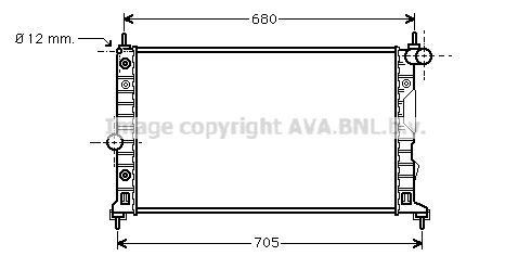 PRASCO Radiaator,mootorijahutus SB2037