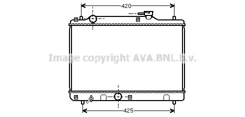 PRASCO Radiaator,mootorijahutus SZ2034