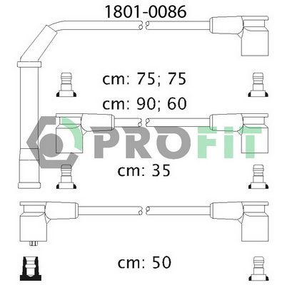 PROFIT Süütesüsteemikomplekt 1801-0086